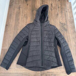 Bernardo Hooded Quilted Water Repellent Jacket size XL